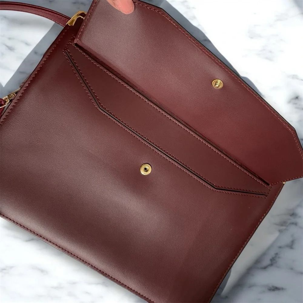 CARTIER Portfolio Large Clutch Crossbody bag ❤️ - Picture 6 of 15